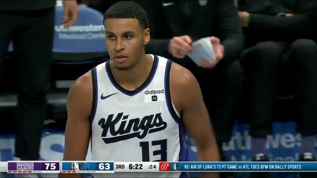 国王vs独行侠第3节英文原声回放