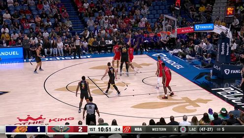 《NBA全场集锦》刚一开场就对飙！布克中投得手麦科勒姆小抛投给出回应