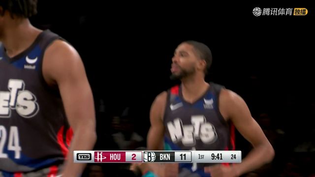 托马斯吸引火力送妙传 布里奇斯底角接球三分百步穿杨