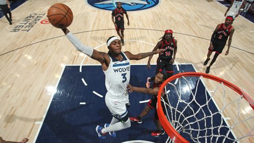 《NBA全场集锦》【原声】猛龙85-133森林狼 森林狼主场48分大胜送猛龙15连败