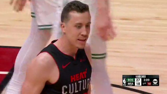 NBA常规赛：凯尔特人vs热火第1节中文解说回放
