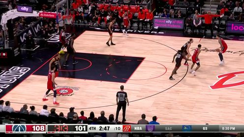 《NBA全场集锦》关键时刻杀人诛心 库兹马末节关键三分助球队扩大优势