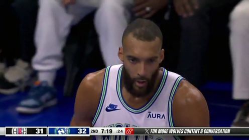 《NBA全场集锦》【回放】NBA常规赛：快船vs森林狼第2节英文原声回放