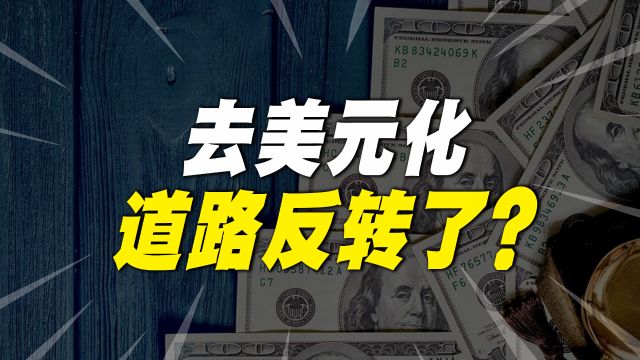 我国一个月增持662亿外汇,去“美元化”道路反转了?