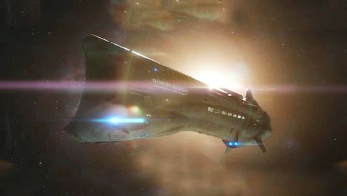 最新史诗级科幻大片，宇宙帝国内战，一艘战舰毁灭一颗星球