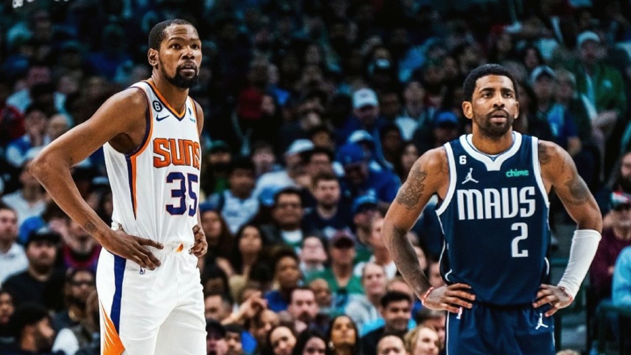 杜兰特的身边少了一个"1",欧文的身边多了一个"7"