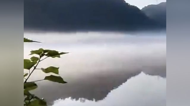 雨后仙景,来看建德新安江上的白沙雾气