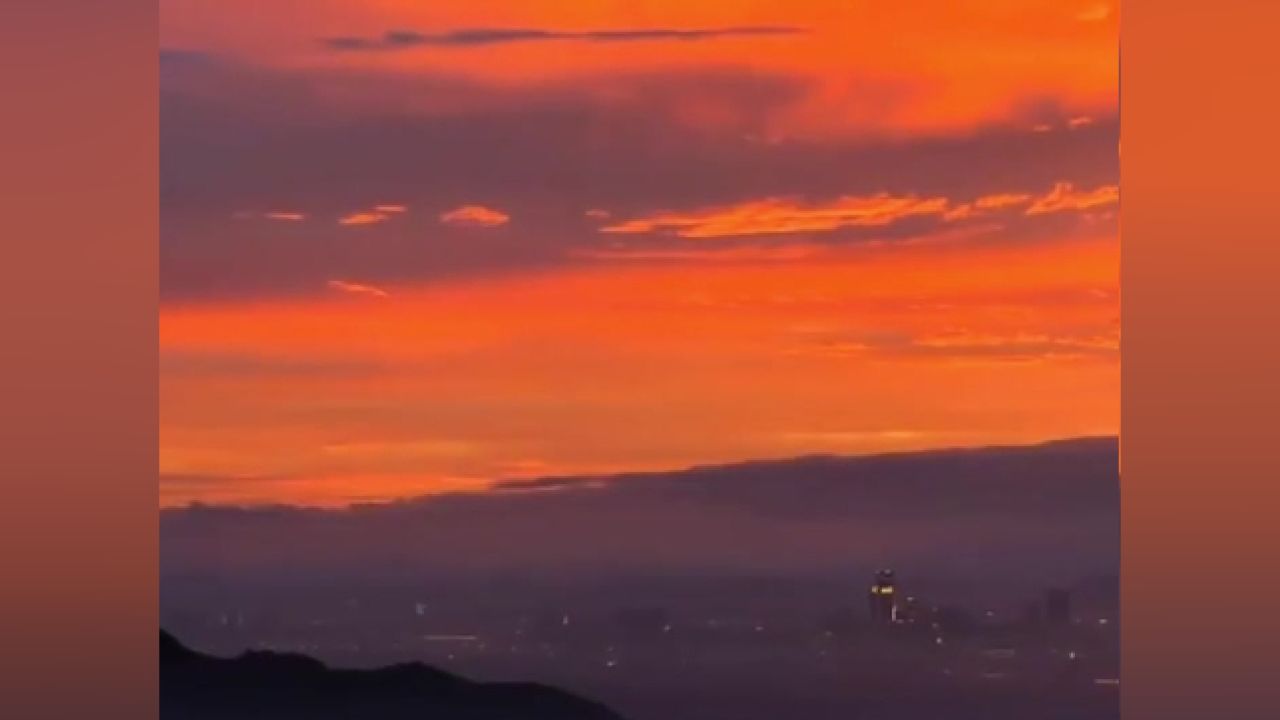 "浙"里夕阳city不city?和潮新闻一起解锁晚霞大片