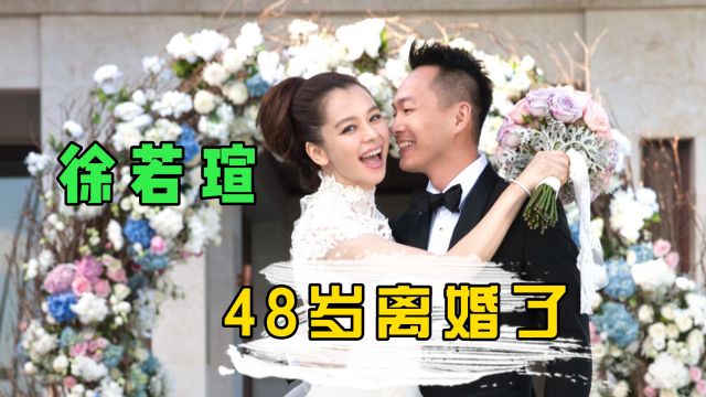 徐若瑄终究离婚了!为前夫还14亿元债务打300针保胎生儿子,竟落到如此下场