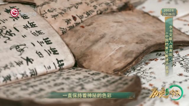 历史上的今天丨水书文献入选首批《中国档案文献遗产名录》