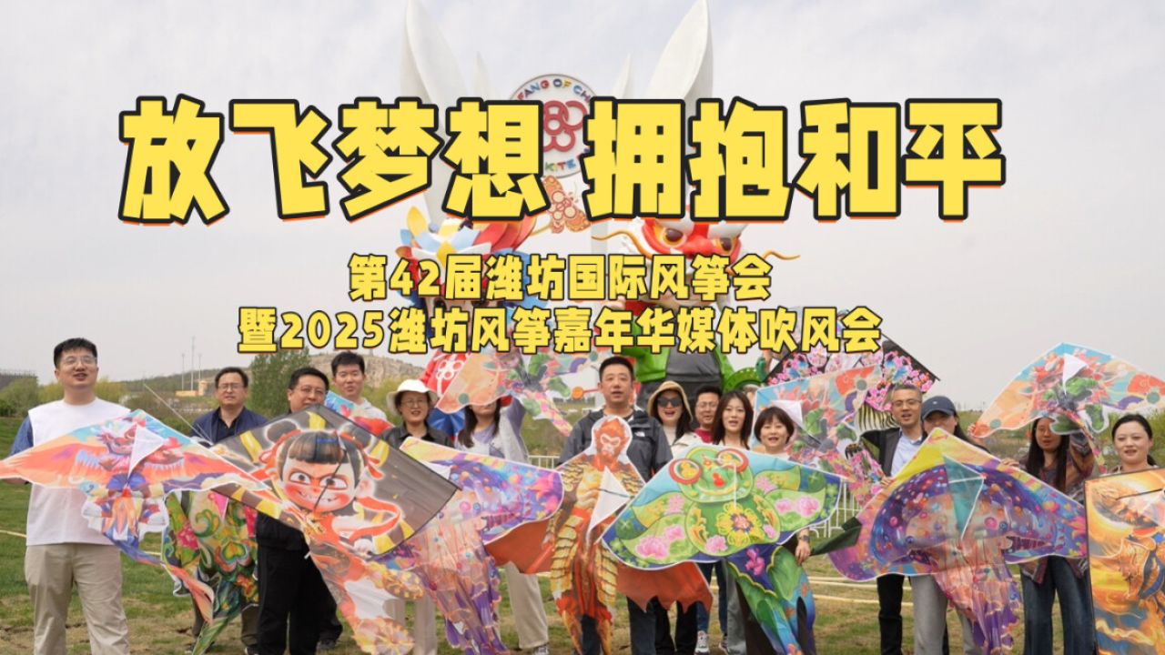 潍坊国际风筝会|现场体验放飞风筝,媒体记者提前探班_高清1080P在线观看平台_腾讯视频