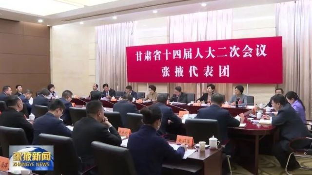 【视频】张永霞在张掖代表团审议省政府工作报告时说 围绕中心 服务大局 全力提供坚强思想保证强大精神力量有利文化条件