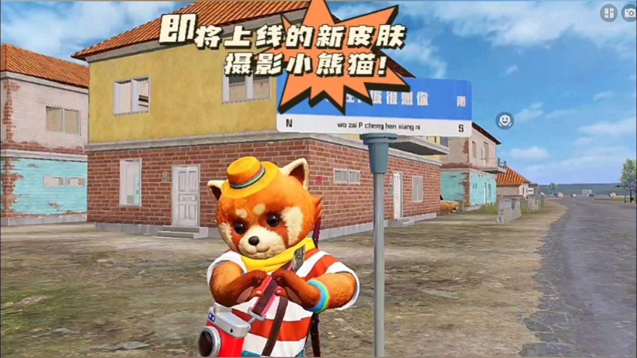 即将上线的新皮肤,摄影小熊猫