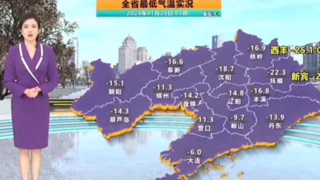 辽宁最新天气预报