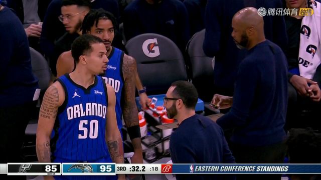 2023/24赛季NBA常规赛：马刺 VS 魔术 全场回放