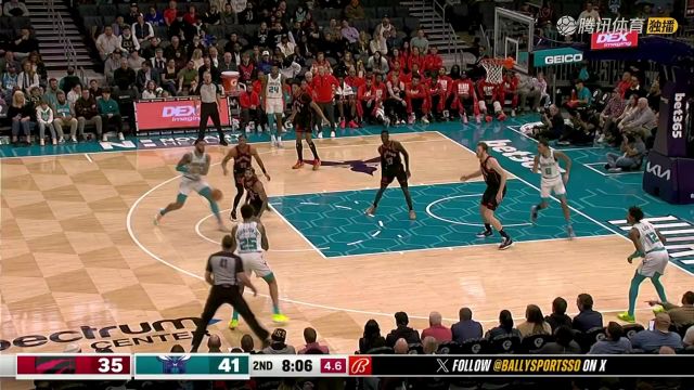 2023/24赛季NBA常规赛：猛龙 VS 黄蜂 全场回放