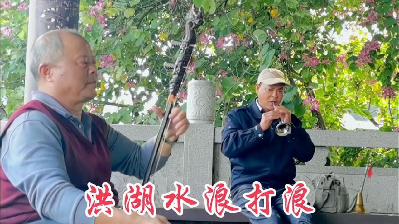 二胡唢呐板胡合奏经典老歌《手拿碟儿敲起来》另有一番韵味!