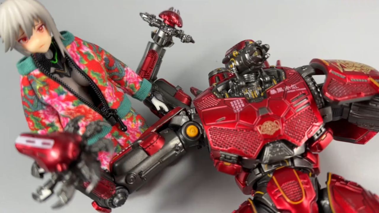 灵机魂环太平洋暴风赤红登场!#模玩 #玩具 #潮玩 #开箱