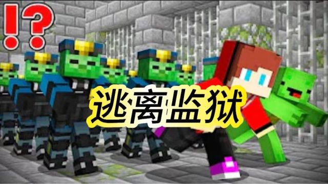 MC我的世界:一觉睡醒被困监狱!你绝对想不到逃出的方法竟然是这个!