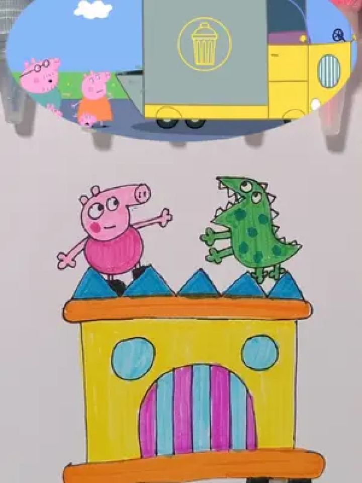 填色 #儿童绘画 #轻娱how #儿童简笔画 #手绘to