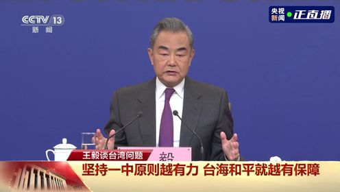 王毅：纵容支持“台独”就是挑战中国主权