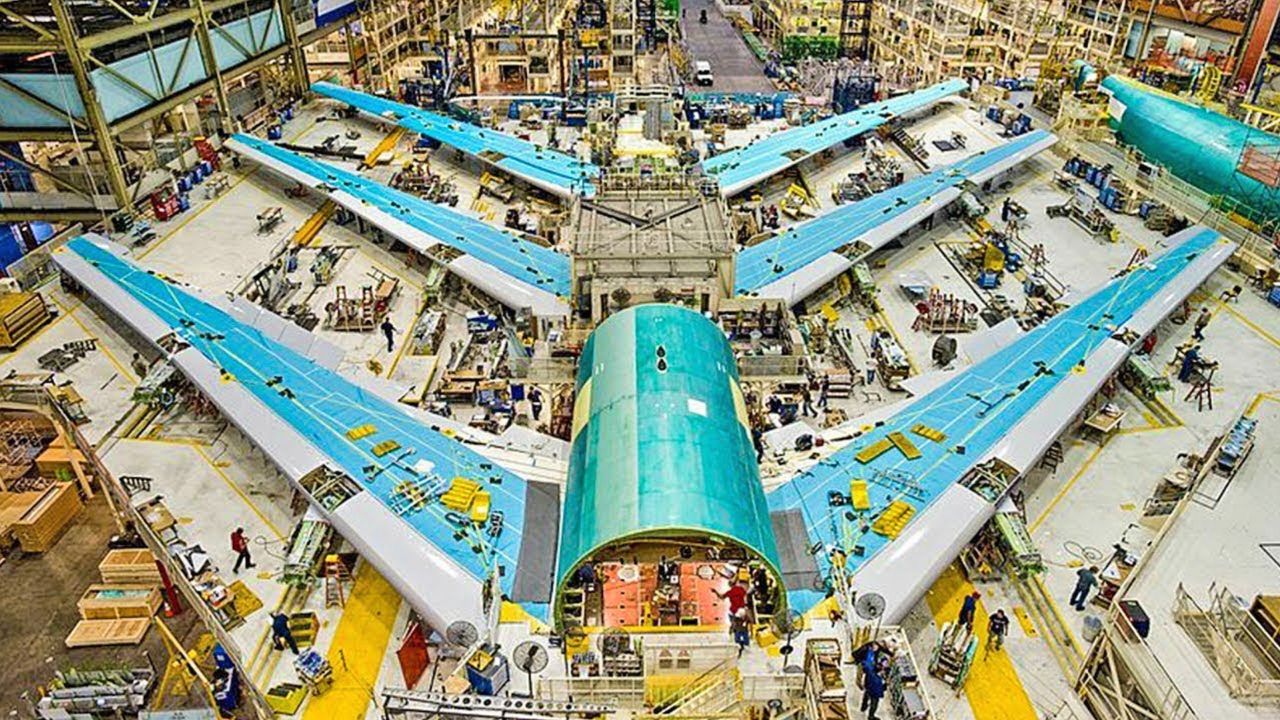 制造一架飞机到底有多快?九天就组装完成了,这就是科技的力量