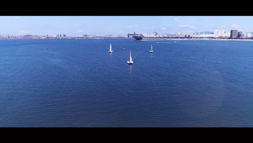 营口鲅鱼圈山海广场帆船30秒定稿版