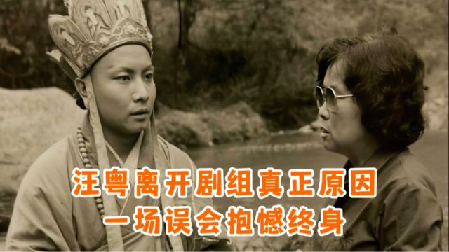 汪粤弃演唐僧真正原因,一场误会抱憾终身,含泪离开西游记剧组