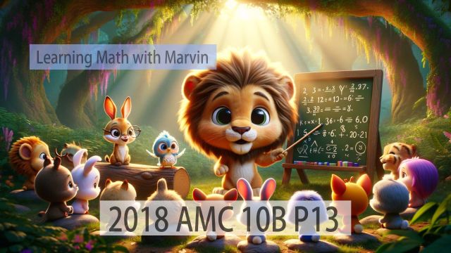 2018 AMC 数学竞赛10B P13 英语讲题