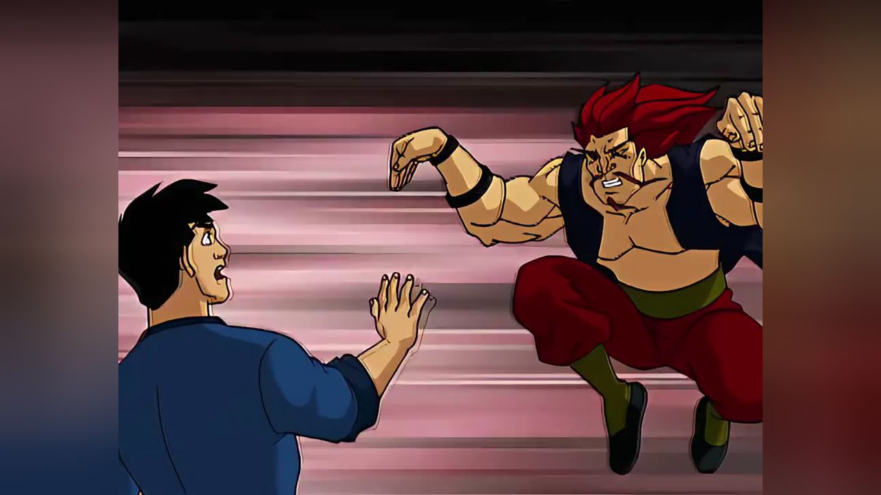 成龙历险记 #童年动画片 #动漫剪辑 16 成龙历险记阿福的高光时刻