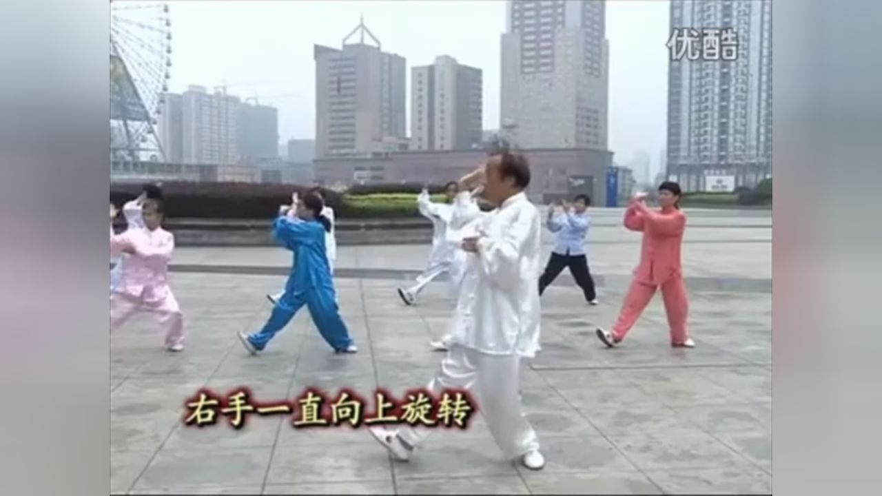 武当太乙游龙拳分解教学 6【10,穿莲行舟 11,海底捞月 12.