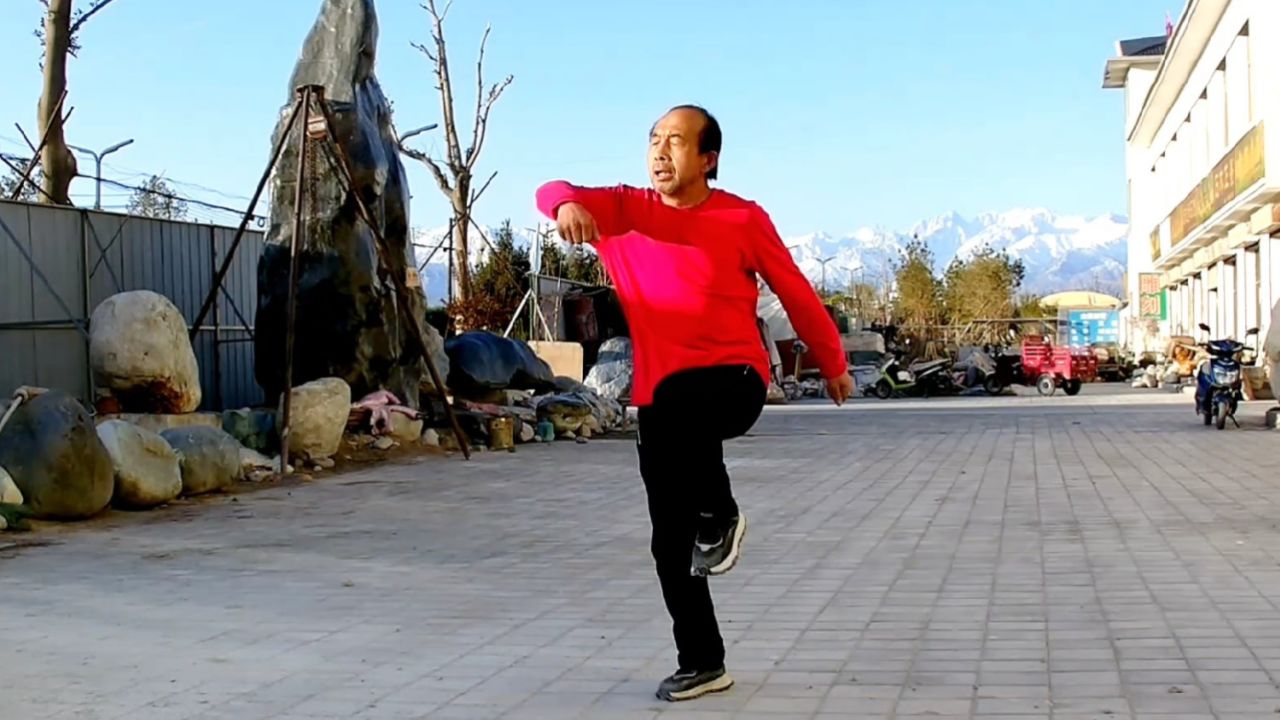 曳步舞老七连左七右八