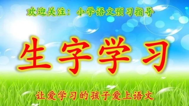 【四下语文】第15课《白鹅》预习复习(仅供参考)