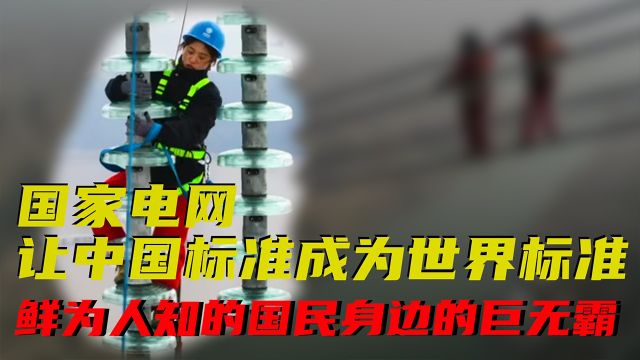 国家电网,让中国标准成为世界标准,鲜为人知的国民身边的巨无霸⠀