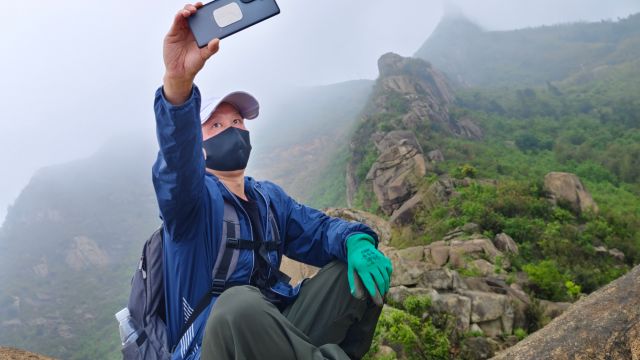 五盖山龙脊,雨雾天留影打卡