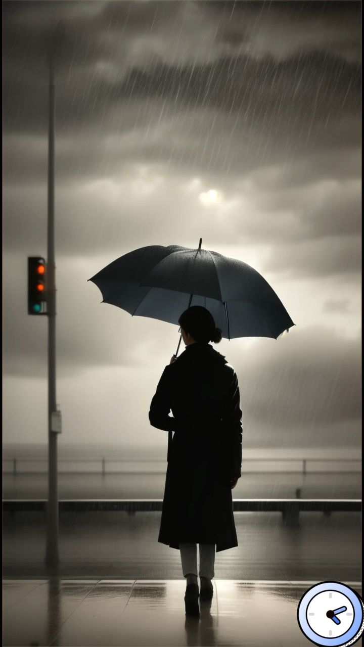 原创歌曲3《一个城市的一个人》雨落的声音,风吹的声音,洒落在雨伞中