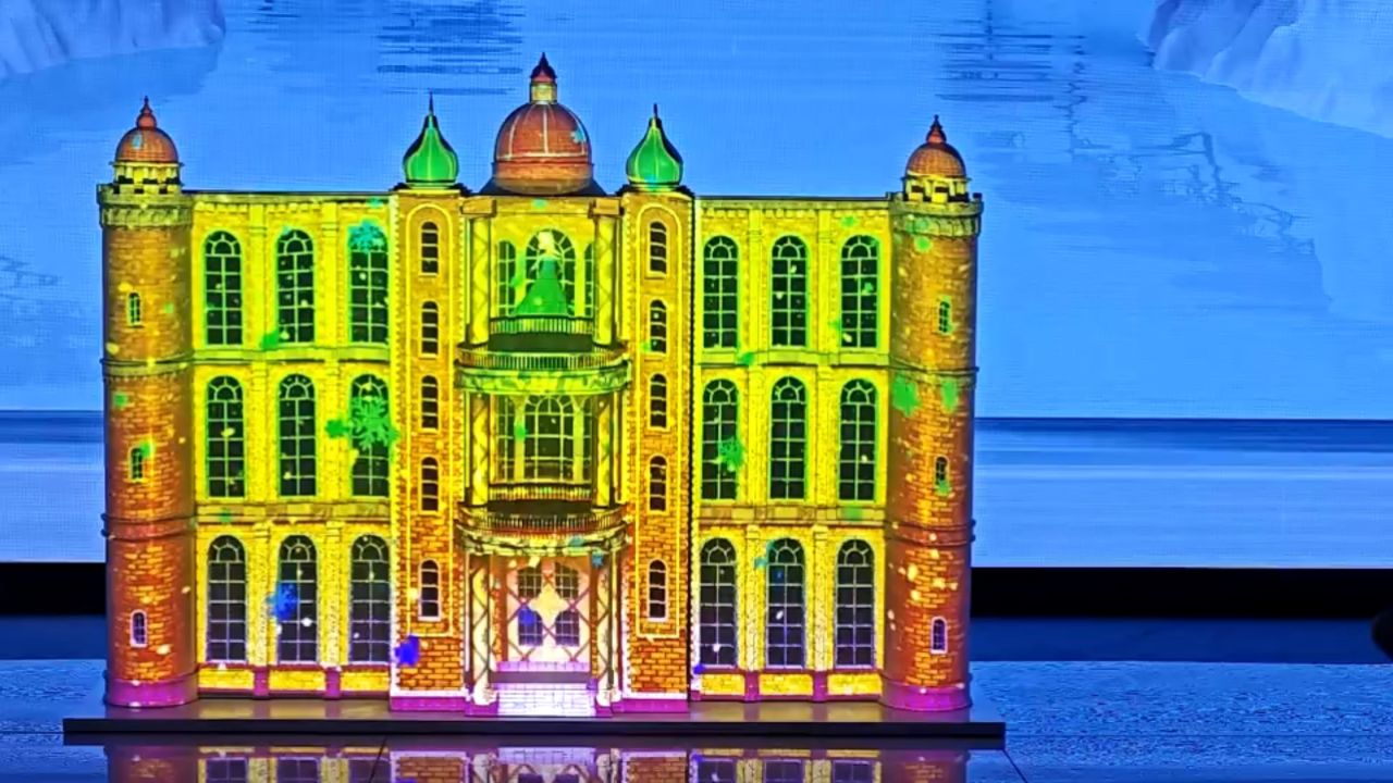 鸿蓝文化| 3d mapping建筑楼体投影效果震撼02023d mapping,即