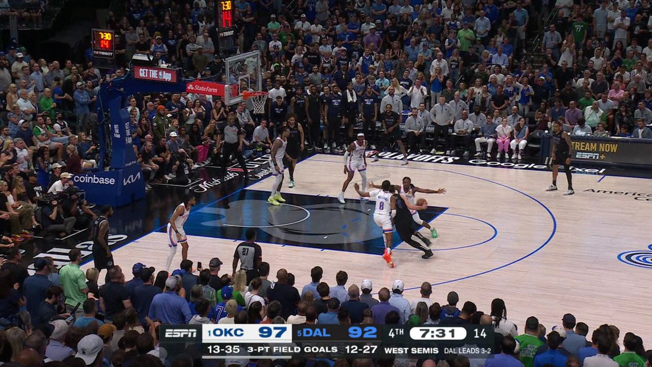 【球星集锦】欧文vs雷霆g6 独得22分赛点局从不失手