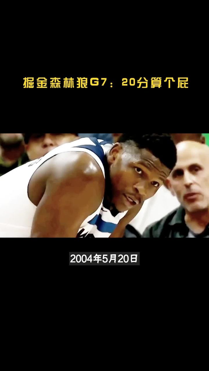 掘金森林狼g7:20分算个屁