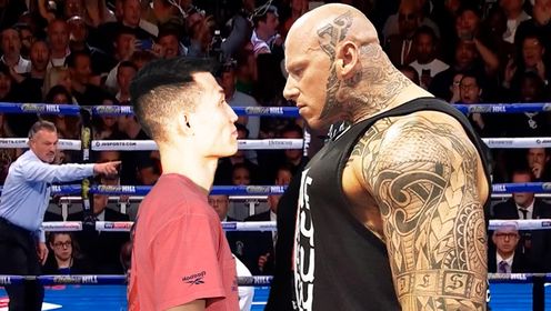 泰国拳王狂妄自大，来中国踢馆以为必胜的局，被中国小伙狠狠打脸