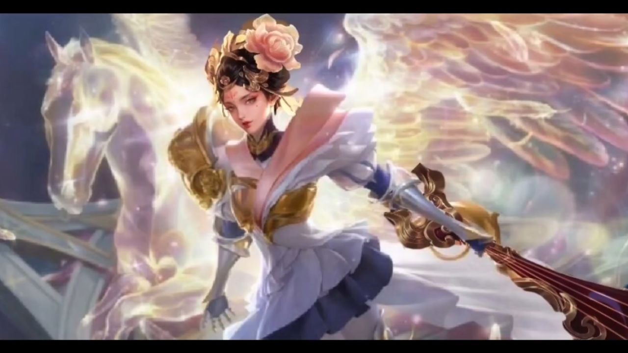 【杨玉环—白马公主】传说皮肤_语音背景故事曝光!(看图编故事系列)