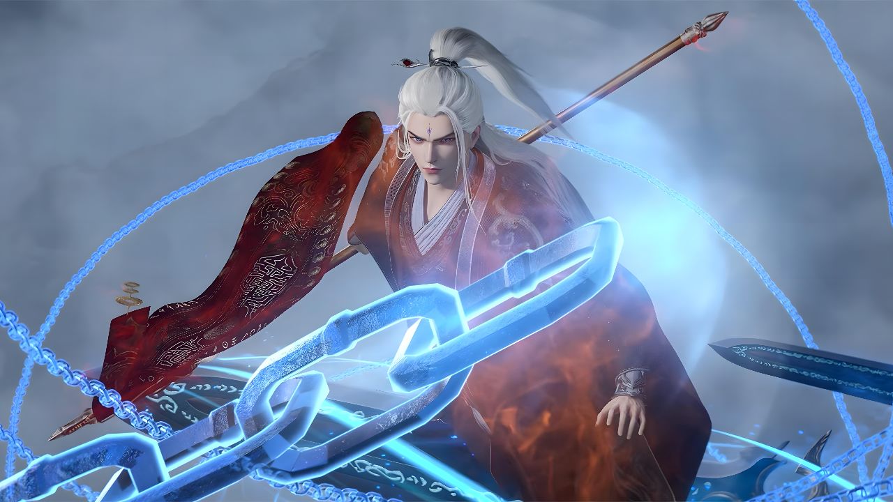 《仙逆》王林炼成禁幡,威力巨大引发天劫,遭众修士围追