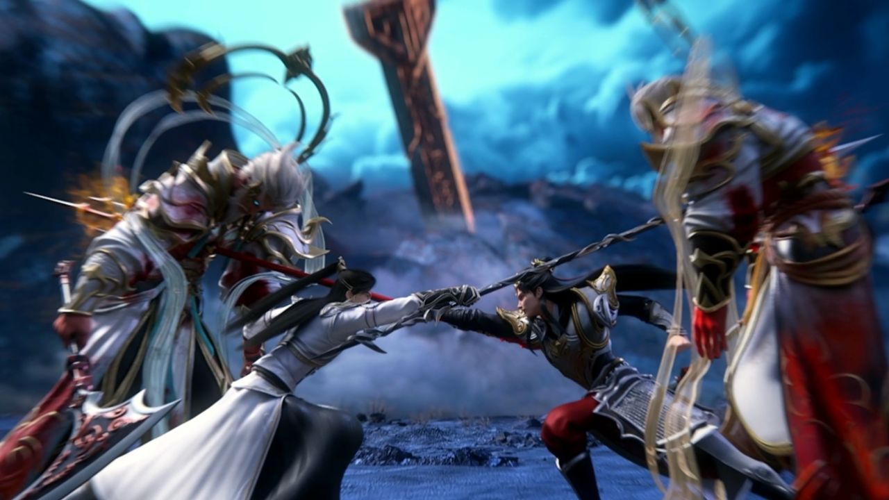 完美世界:石昊与石毅两兄弟完美配合,秦昊被宁川一招击退