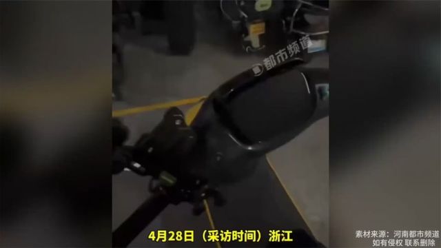 一台电动车能发出的声音 男子晒电车“专属”警告音效