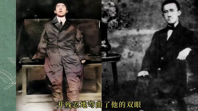 1927年,杨闇公牺牲后的留影,此时的他已经离世多日