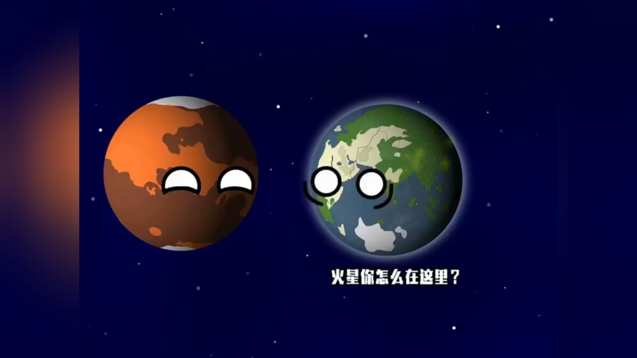诡异火星,星球动画
