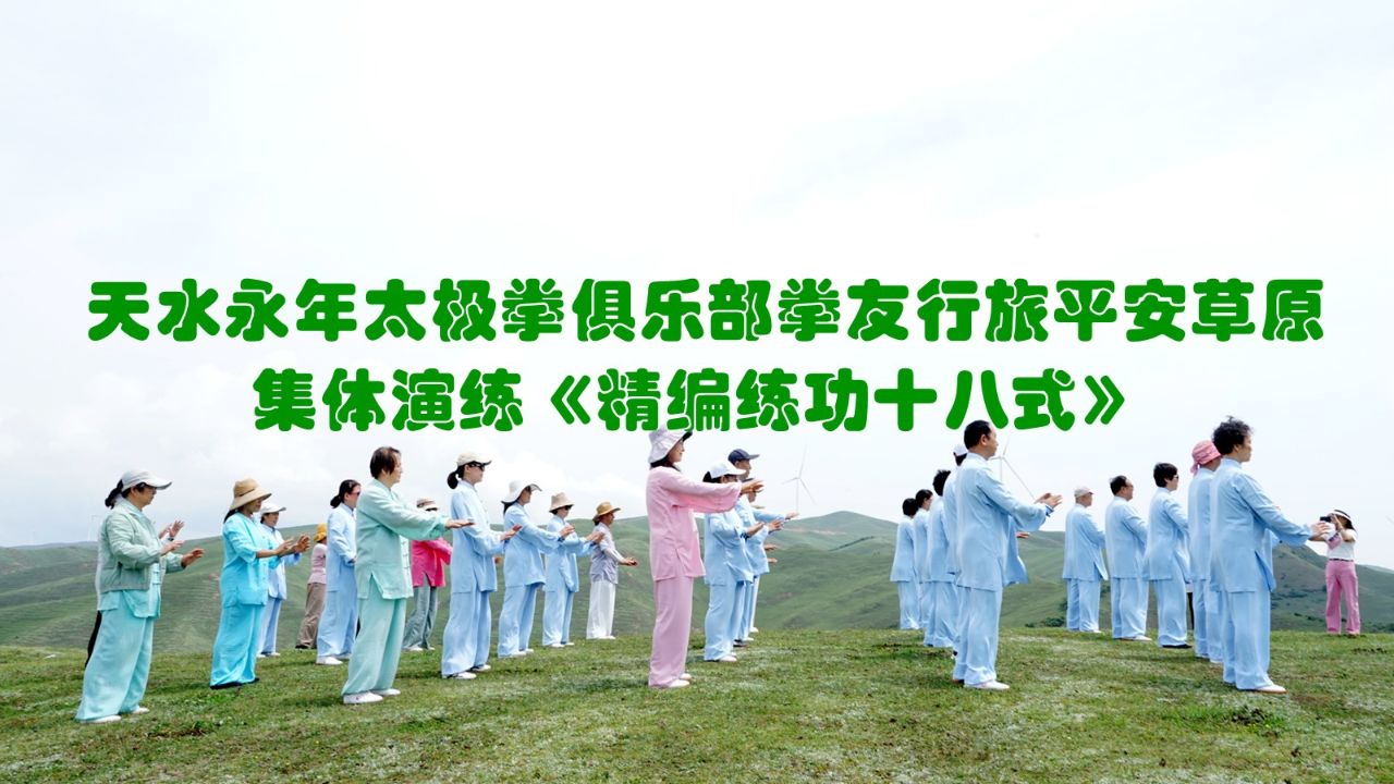 十八式太极拳全套演练图片