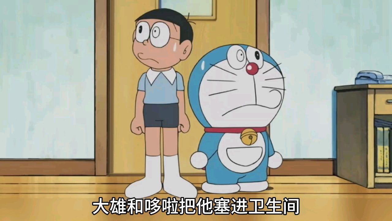 哆啦a梦:大雄变成了一只猫咪,神奇的体验来了