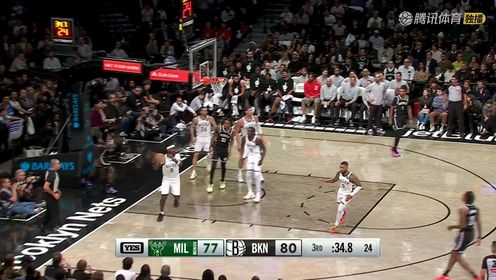 《布鲁克林篮网》【回放】NBA常规赛：雄鹿vs篮网中文解说全场回放