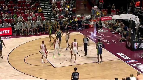 《休斯敦火箭》NBA夏季联赛：森林狼vs火箭英文原声全场回放